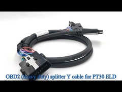 PT30 ELD OBD J1962 Splitter Y Cable para la vía del Pacífico para Volvo o Mack Trucks en América del Norte