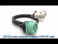 RP1226 14 Pin para el verde alemán J1939 9Pin ELD cable