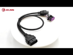 OBD 2 OBDII Obd2 Splitter Y 1 cable de hombre a 2 mujeres para automóviles Volkswagen Audi Porsche Skoda Bently