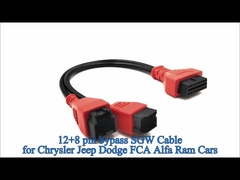 Cable SGW FCA 12 8 Cable de derivación para Chrysler Dodge Jeep RAM FCA Alfa Fiat Coches