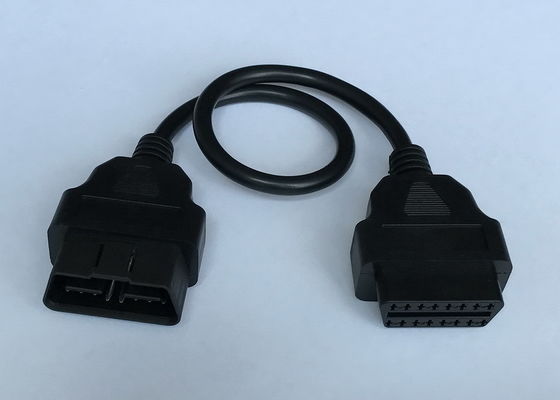 Varón 24V del Pin J1962 de OBD2 OBDII 16 a la extensión femenina alrededor del cable