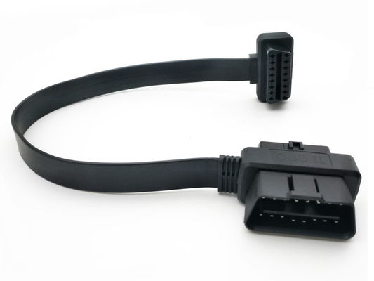 OBD2 OBDII 16 Pin Male y paso femenino al cable de extensión femenino OBD2