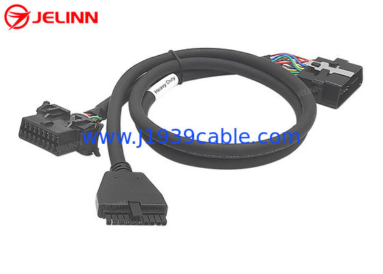 PT30 ELD OBD J1962 Splitter Y Cable para la vía del Pacífico para Volvo o Mack Trucks en América del Norte