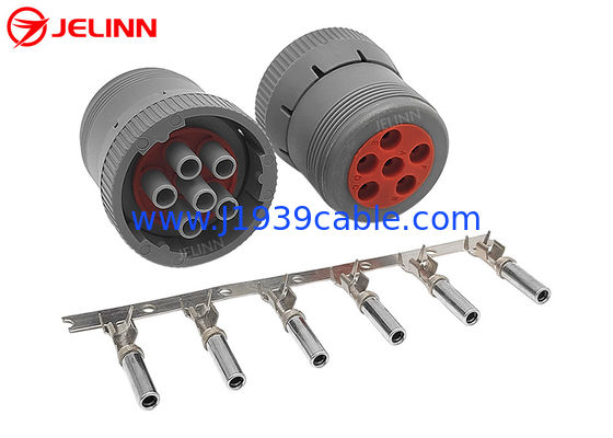 J1708 Conector femenino de 6 pines Deutsch HD16-6-12S-B010