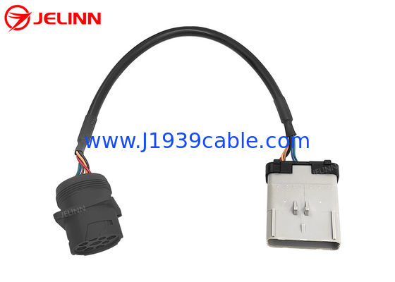 14 varón del Pin RP1226 para ennegrecer el cable femenino del camión ELD del Pin J1939 de SAE Deutsch 9 del tipo 1