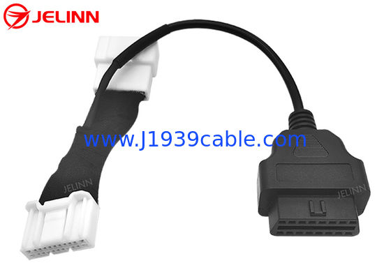 Cable de adaptador OBD2 OBD de 20 pines a OBDII para el Tesla Modelo 3 año 2018
